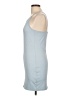 Divided by H&M Solid Blue Cocktail Dress Size L - photo 5