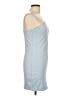 Divided by H&M Solid Blue Cocktail Dress Size L - photo 4