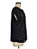 Papermoon Stars Black Short Sleeve Blouse Size M (estimated) - photo 4