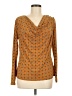 MICHAEL Michael Kors Orange Long Sleeve Blouse Size M - photo 1