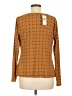 MICHAEL Michael Kors Orange Long Sleeve Blouse Size M - photo 2