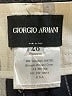 Giorgio Armani 100% Lana Wool Stripes Black Wool Pants Size EU 40 / US 10 - photo 7
