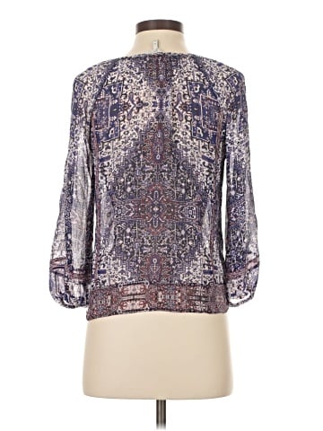 Joie 3/4 Sleeve Silk Top (view 2)