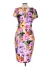 Alexia Admor Floral Pink Purple Cocktail Dress Size L - photo 2