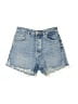 Zara Blue Denim Shorts Size 6 - photo 1