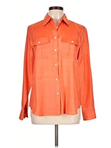 Lauren by Ralph Lauren Long Sleeve Button-Down Shirt (view 1)