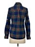 Vineyard Vines 100% Cotton Plaid Blue Long Sleeve Button-Down Shirt Size 2 - photo 2
