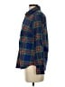 Vineyard Vines 100% Cotton Plaid Blue Long Sleeve Button-Down Shirt Size 2 - photo 5