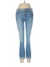 7 For All Mankind Hearts Blue Jeans Size 28 waist - photo 1