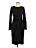 Halston Black Cocktail Dress Size 8 - photo 1
