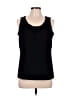 Relativity Black Sleeveless T-Shirt Size L - photo 1