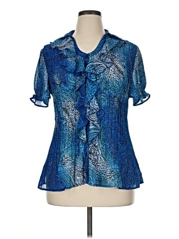 DressBarn Short Sleeve Blouse (view 1)