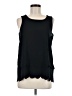 Papermoon Black Sleeveless T-Shirt Size M - photo 1