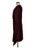Etcetera Polka Dots Burgundy Cocktail Dress Size 8 - photo 5