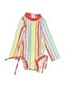 Besser Bay Stripes Pink Wetsuit Size 12-18 mo - photo 1