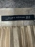 Zara Metallic Silver Formal Skirt Size XS - photo 4