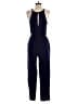 Alya Solid Blue Jumpsuit Size M - photo 2