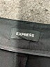 Express 100% Polyester Solid Black Dress Pants Size 10R - photo 7