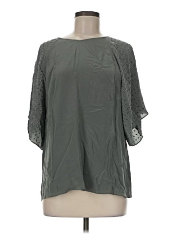 Bailey 44 3/4 Sleeve Silk Top (view 1)