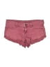 BDG 100% Cotton Hearts Pink Denim Shorts Size 26 waist - photo 1