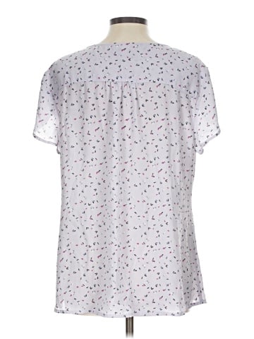 Croft & Barrow Short Sleeve Blouse (view 2)