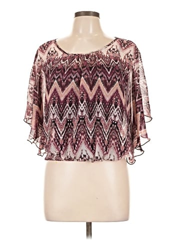 Iz Byer Short Sleeve Blouse (view 1)