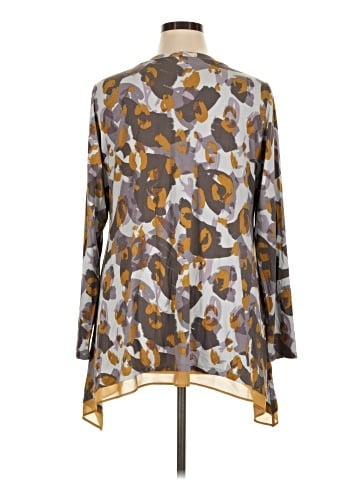 LOGO by Lori Goldstein 3/4 Sleeve Blouse (view 2)