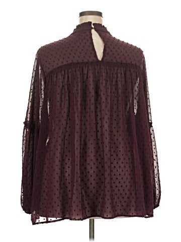 Lane Bryant Long Sleeve Blouse (view 2)