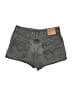 Levi's 100% Cotton Gray Denim Shorts Size 28 waist - photo 2