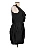 H&M 100% Polyester Black Cocktail Dress Size L (estimated) - photo 4