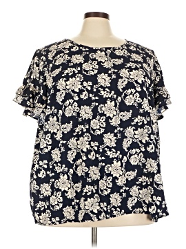 Lane Bryant Short Sleeve Blouse
