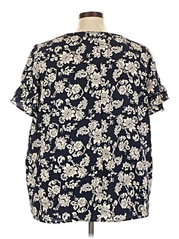 Lane Bryant Short Sleeve Blouse (view 2)