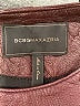 BCBGMAXAZRIA 100% Leather Solid Burgundy Jacket Size S - photo 6