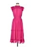 CeCe 100% Polyester Pink Casual Dress Size M - photo 1