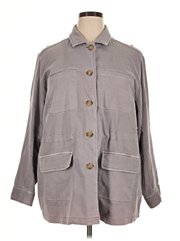 J.Jill Trenchcoat (view 1)
