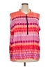 Terry 100% Polyester Pink Sleeveless T-Shirt Size 3X - photo 1