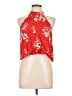 Xhilaration Red Sleeveless Blouse Size L - photo 1