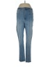 Express Stripes Blue Jeans Size 10R - photo 1