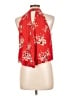 Xhilaration Red Sleeveless Blouse Size L - photo 2