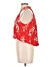 Xhilaration Red Sleeveless Blouse Size L - photo 5