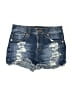 Express Jeans Blue Denim Shorts Size 00 - photo 1