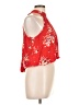 Xhilaration Red Sleeveless Blouse Size L - photo 4