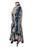 Olivaceous Tie-dye Blue Casual Dress Size M - photo 5