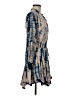 Olivaceous Tie-dye Blue Casual Dress Size M - photo 4