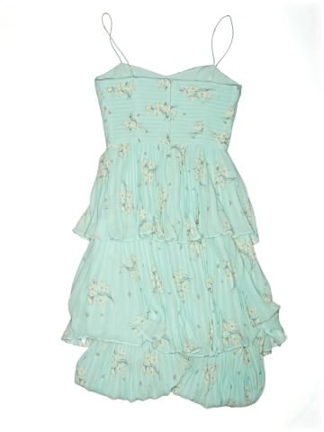 Self-Portrait floral-print tiered chiffon minidress (view 2)