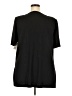 Worthington 100% Polyester Black Short Sleeve Top Size 2X - photo 2