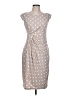 Connected Apparel Polka Dots Gray Cocktail Dress Size 10 - photo 1