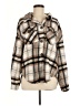Love Tree 100% Polyester Plaid Brown Coat Size M - photo 1
