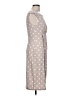 Connected Apparel Polka Dots Gray Cocktail Dress Size 10 - photo 4