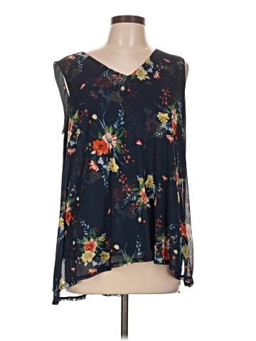 Roz & Ali Sleeveless Blouse (view 1)